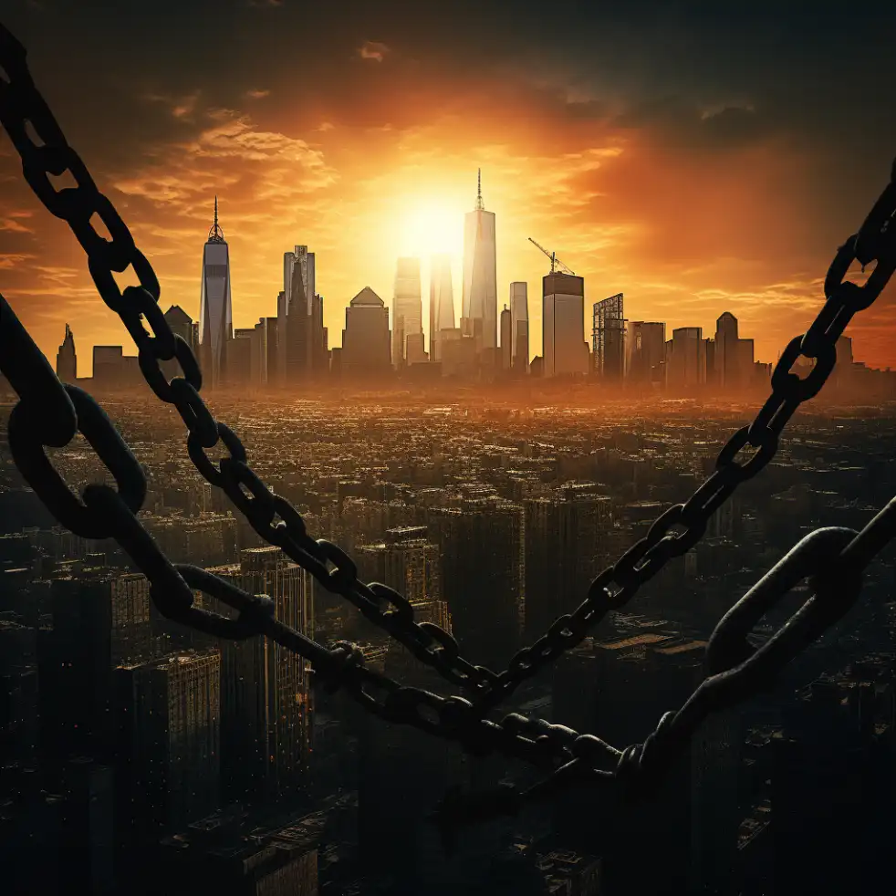city in chains